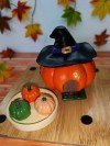 Bal Kabağı Evi & Üçlü Dekoratif Mini Bal Kabağı Seti