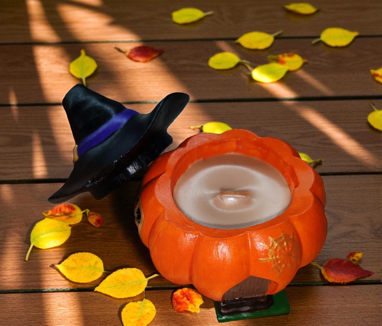 "Sonbahar Masalı" – Bal Kabağı Evi Kokulu Mum 