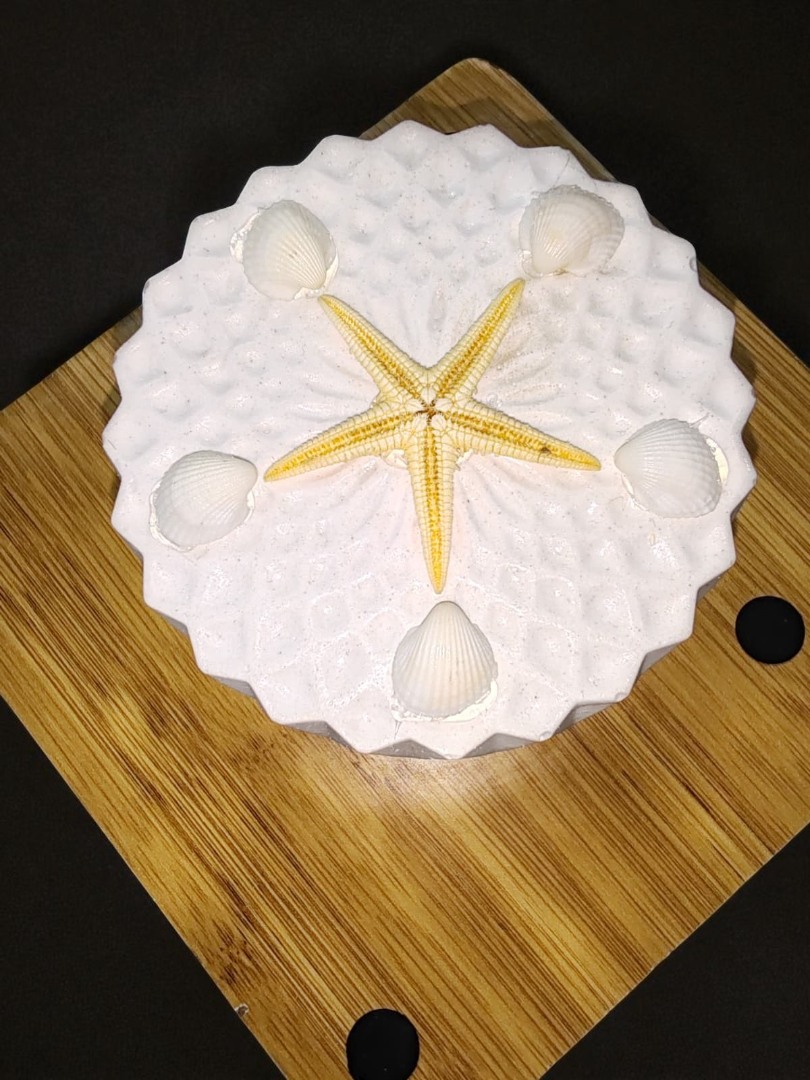 Beyaz Kapaklı Kristal Desenli Dekoratif Saklama Kutusu 1