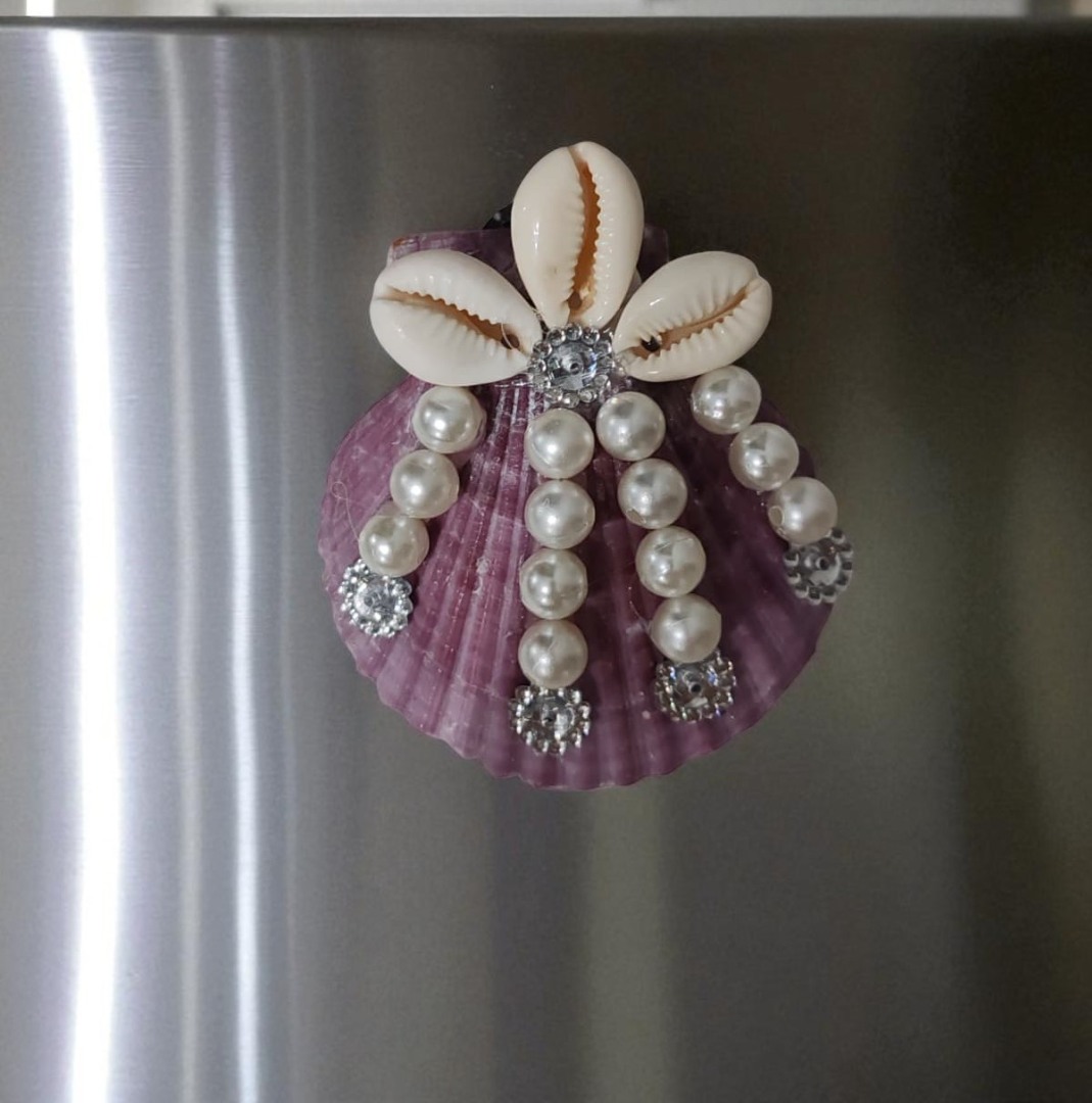 “Kıyı Masalı Koleksiyonu” El Yapımı Deniz Kabuklu Magnet 4