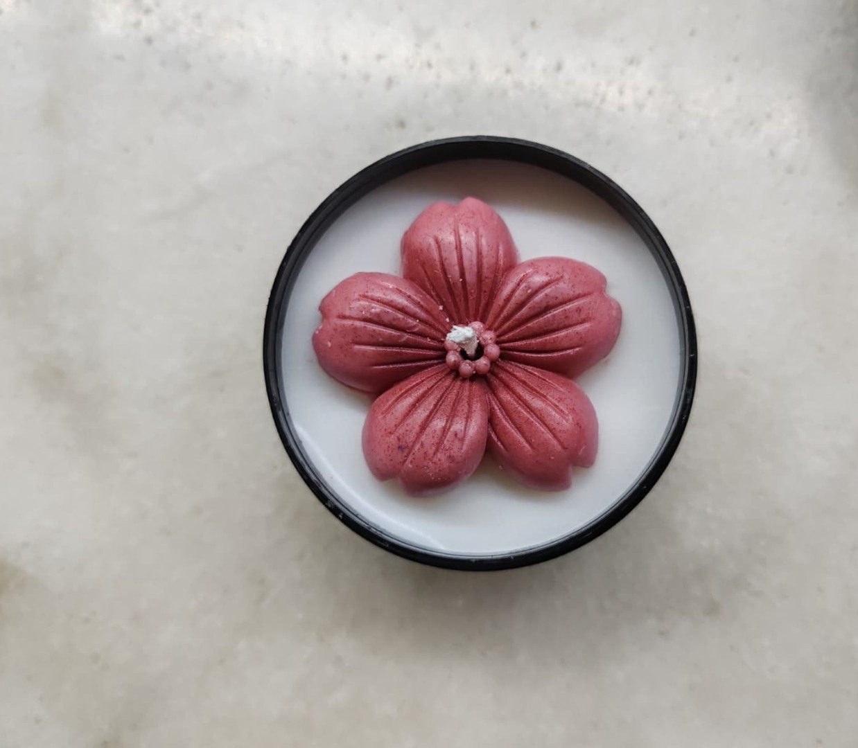 'Baharın Kalbi' Kavanozda Kokulu Dekoratif Soya Mumu 100gr