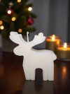 Yeni Yıl - Yılbaşı Geyik Dekoratif Kokulu Mum
