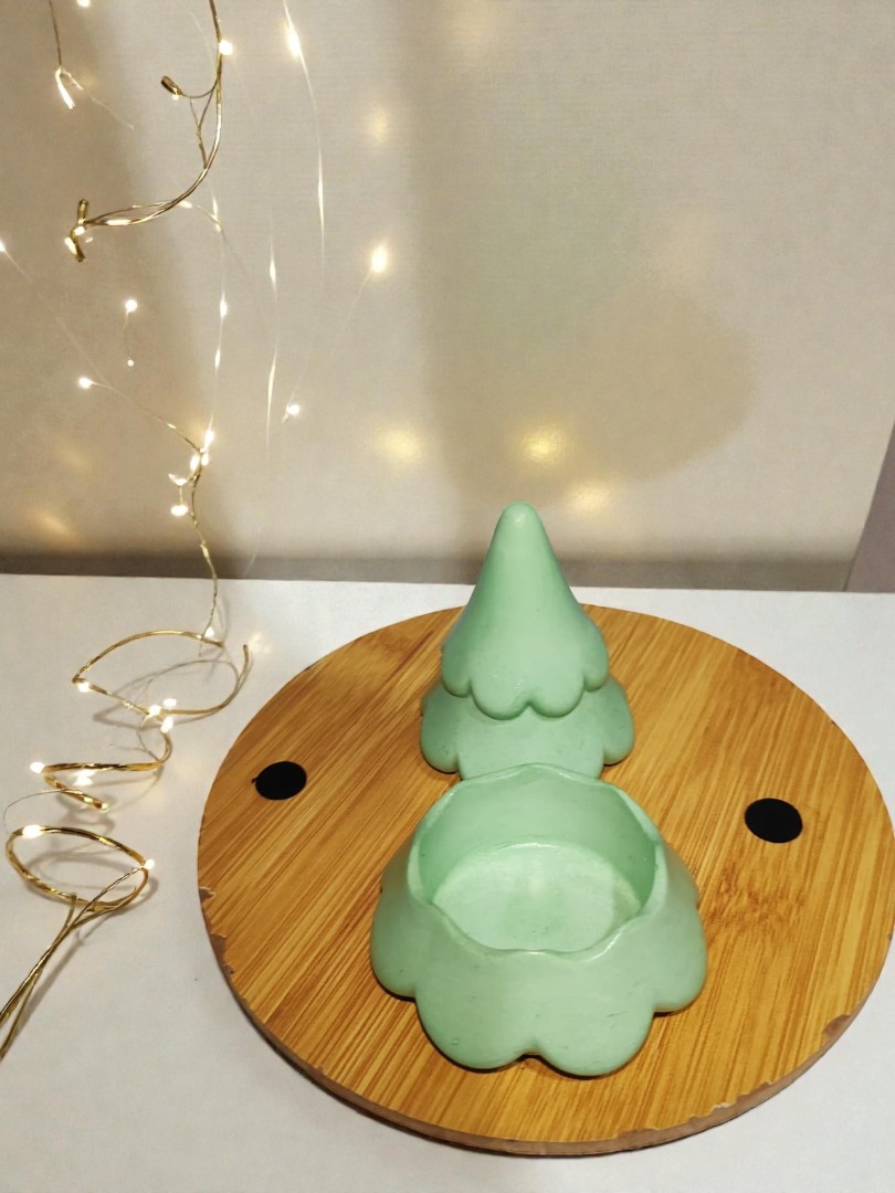 Mini Çam Ağacı Dekoratif Saklama Kutusu