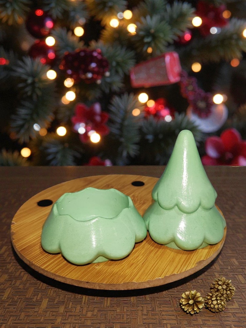 Mini Çam Ağacı Dekoratif Saklama Kutusu