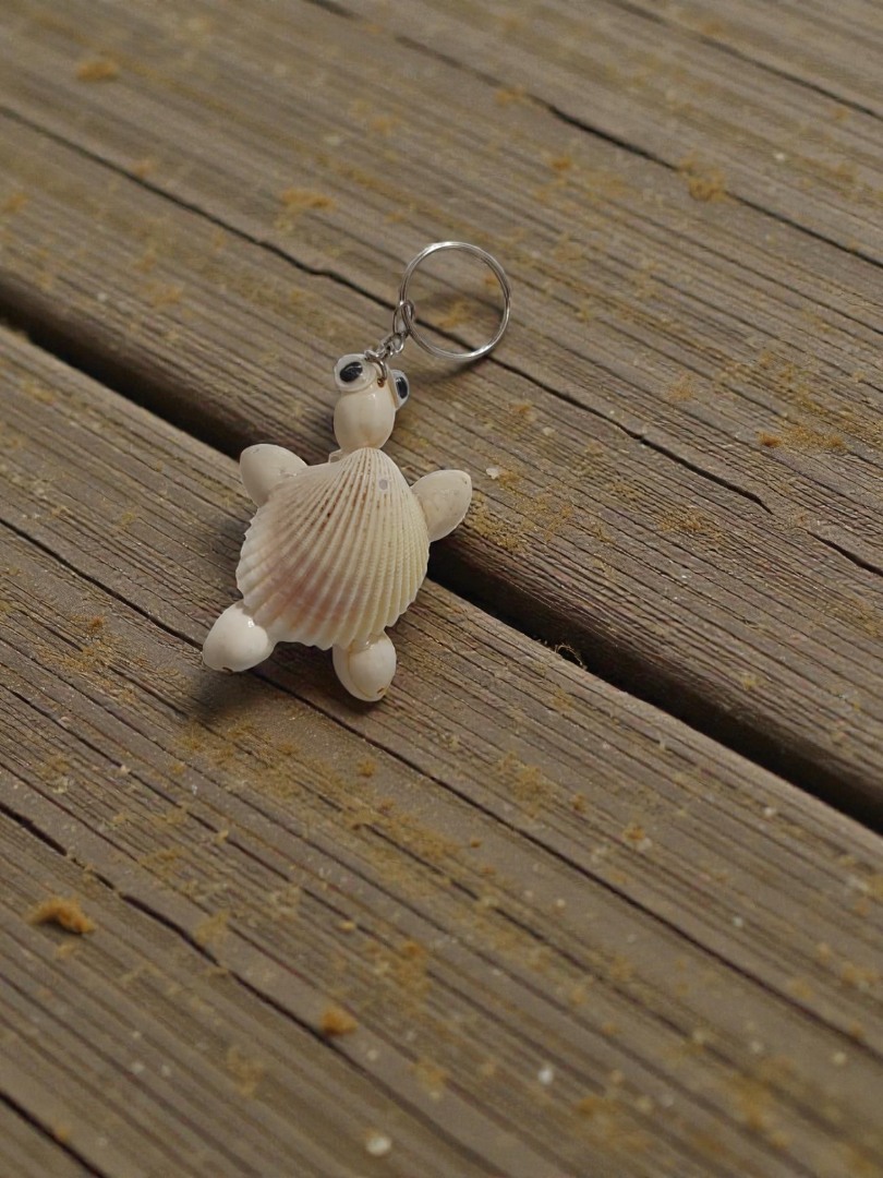 Sevimli Kaplumbağa El Yapımı Dekoratif Anahtarlık