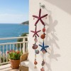Üçlü Deniz Kabuklu  ve Deniz Yıldızlı Dekoratif Rüzgar Çanı 3