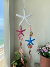 Üçlü Deniz Kabuklu  ve Deniz Yıldızlı Dekoratif Rüzgar Çanı 2