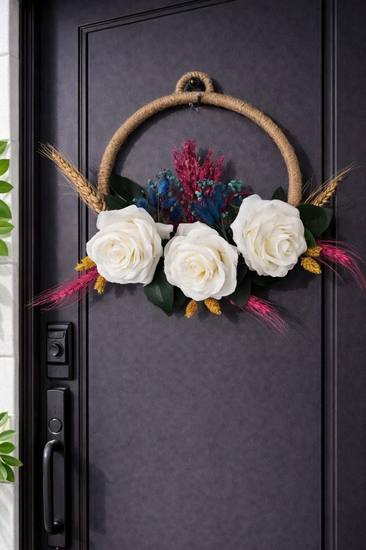  Çiçekli Dekorasyon Süsü